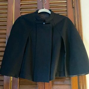 BCBGMAXAZRIA Cape Jacket Black Size S. Excellent Condition. Worn once.